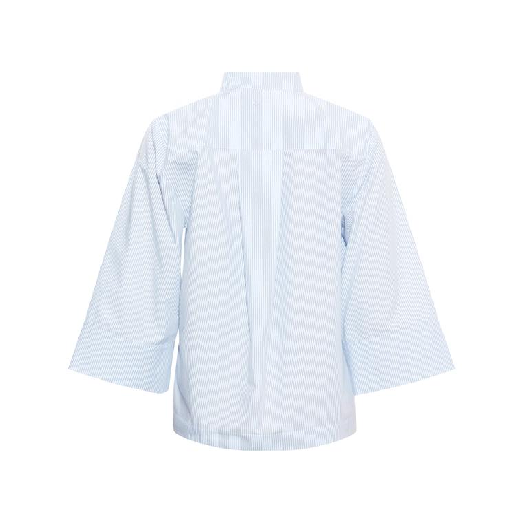 Heartmade Masil Skjorte, Blue/White